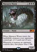 Massacre Wurm (PPM21-114P) [Core Set 2021 Promos] Foil
