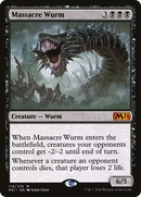 Massacre Wurm (PPM21-114P) [Promo Pack: Core Set 2021 Promos]