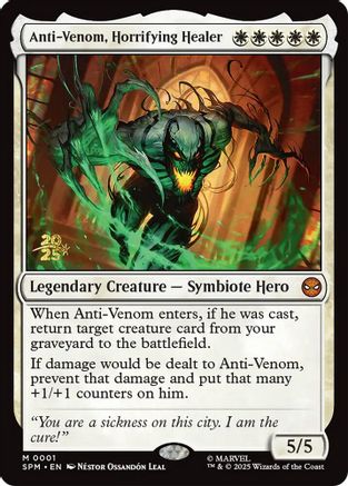 Anti-Venom, Horrifying Healer (PRE-001) [Prerelease Cards] Foil
