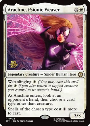 Arachne, Psionic Weaver (PRE-002) [Prerelease Cards] Foil