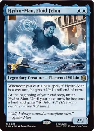 Hydro-Man, Fluid Felon (PRE-033) [Prerelease Cards] Foil