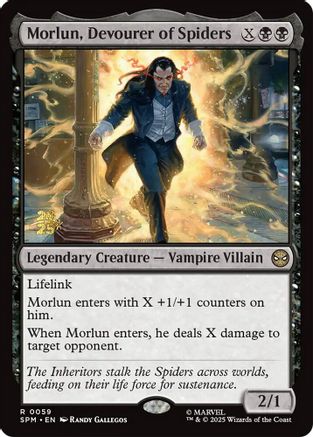 Morlun, Devourer of Spiders (PRE-059) [Prerelease Cards] Foil