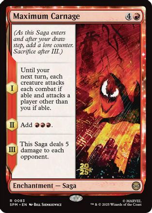 Maximum Carnage (PRE-083) [Prerelease Cards] Foil