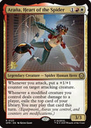 Arana, Heart of the Spider (PRE-123) [Prerelease Cards] Foil