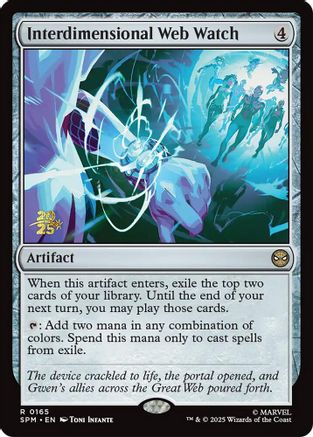 Interdimensional Web Watch (PRE-165) [Prerelease Cards] Foil