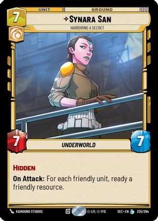 Synara San - Harboring a Secret (225/264) [Secrets of Power]