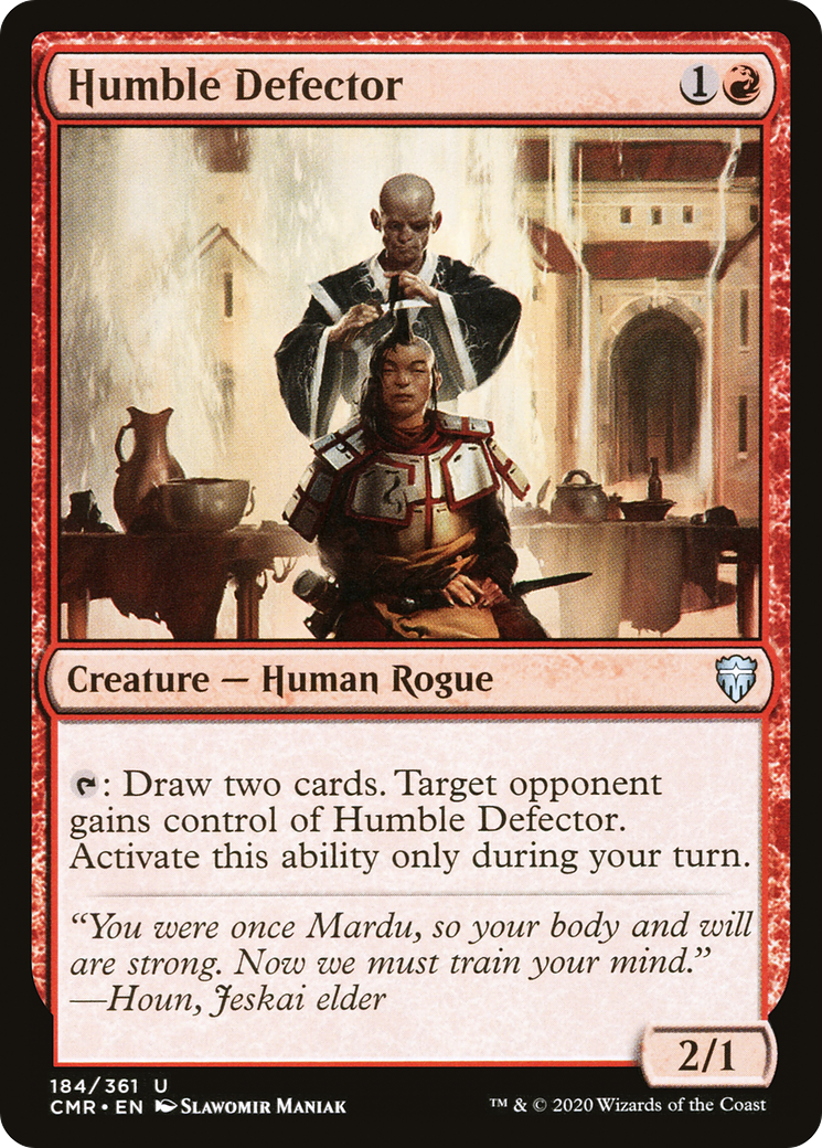 Humble Defector (CMR-184) [Commander Legends]