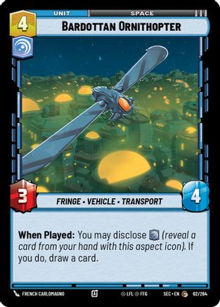 Bardottan Ornithopter (62/264) [Secrets of Power]