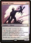Barrage Tyrant (UMP-127) [Battle for Zendikar Promos] Foil