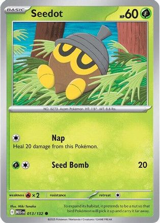 Seedot 13 - [ME01 Mega Evolution]