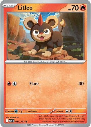 Litleo - 023/132 23 - [ME01 Mega Evolution]