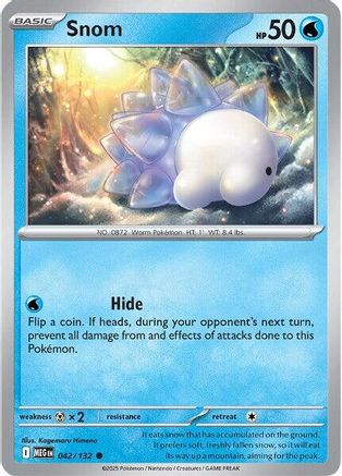 Snom 42 - [ME01 Mega Evolution] Reverse Holofoil