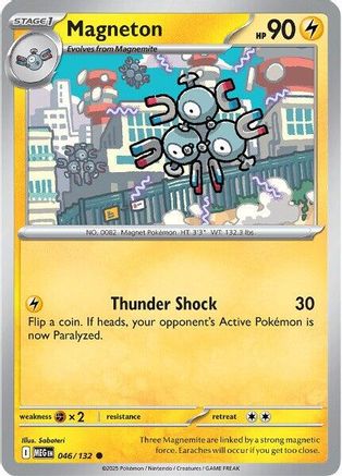 Magneton 46 - [ME01 Mega Evolution] Reverse Holofoil