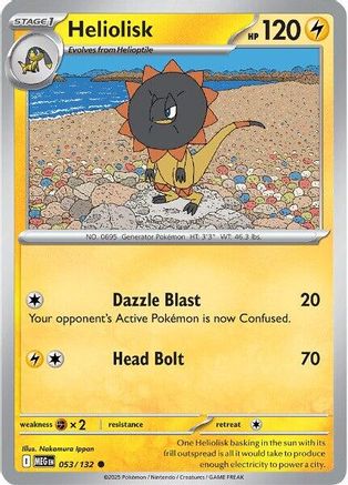 Heliolisk 53 - [ME01 Mega Evolution] Reverse Holofoil