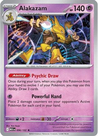 Alakazam 56 - [ME01 Mega Evolution] Holofoil