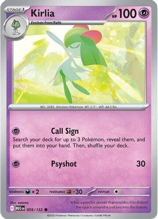 Kirlia 59 - [ME01 Mega Evolution]