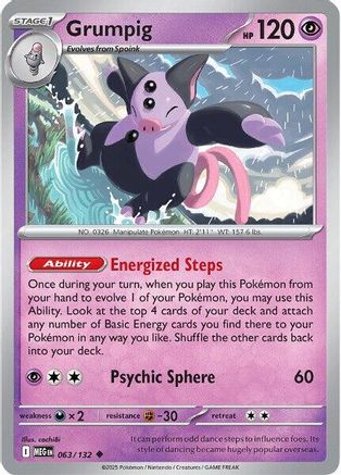 Grumpig 63 - [ME01 Mega Evolution]