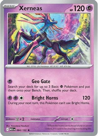 Xerneas 64 - [ME01 Mega Evolution] Holofoil