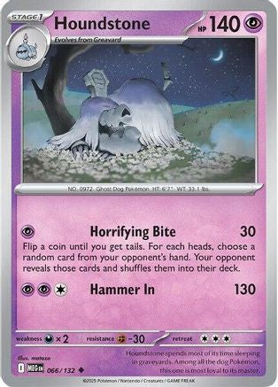 Houndstone - 066/132 66 - [ME01 Mega Evolution]