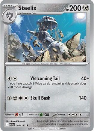 Steelix - 093/132 93 - [ME01 Mega Evolution] Holofoil