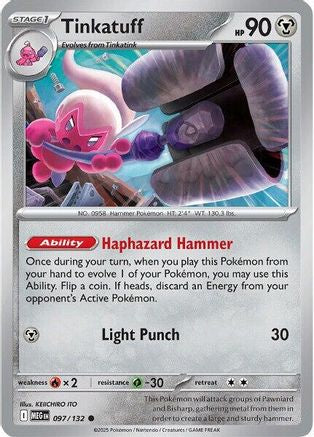 Tinkatuff 97 - [ME01 Mega Evolution] Reverse Holofoil