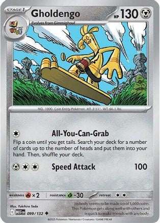 Gholdengo 99 - [ME01 Mega Evolution] Reverse Holofoil