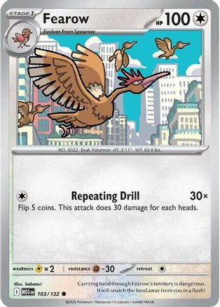 Fearow 103 - [ME01 Mega Evolution]