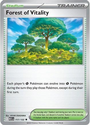 Forest of Vitality 117 - [ME01 Mega Evolution] Reverse Holofoil
