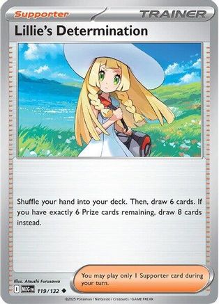 Lillie's Determination - 119/132 119 - [ME01 Mega Evolution]