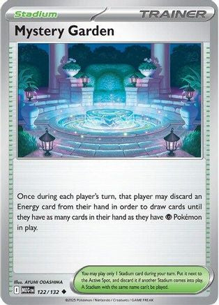 Mystery Garden - 122/132 122 - [ME01 Mega Evolution] Reverse Holofoil