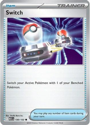 Switch 130 - [ME01 Mega Evolution] Reverse Holofoil
