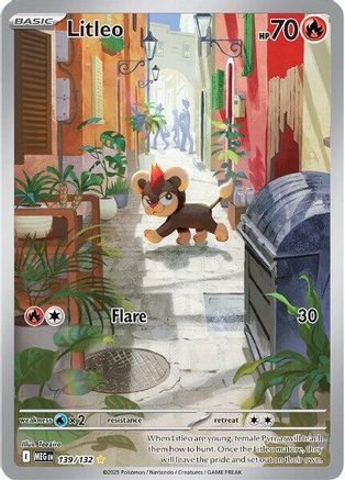 Litleo - 139/132 139 - [ME01 Mega Evolution] Holofoil