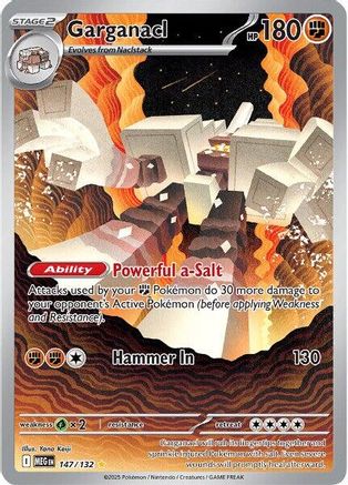 Garganacl - 147/132 147 - [ME01 Mega Evolution] Holofoil