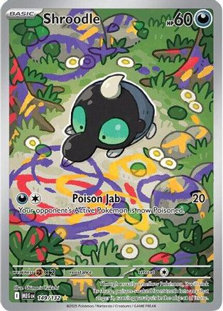 Shroodle - 149/132 149 - [ME01 Mega Evolution] Holofoil