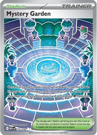 Mystery Garden - 172/132 172 - [ME01 Mega Evolution] Holofoil