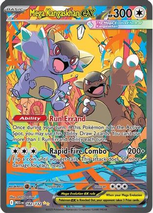 Mega Kangaskhan ex - 182/132 182 - [ME01 Mega Evolution] Holofoil