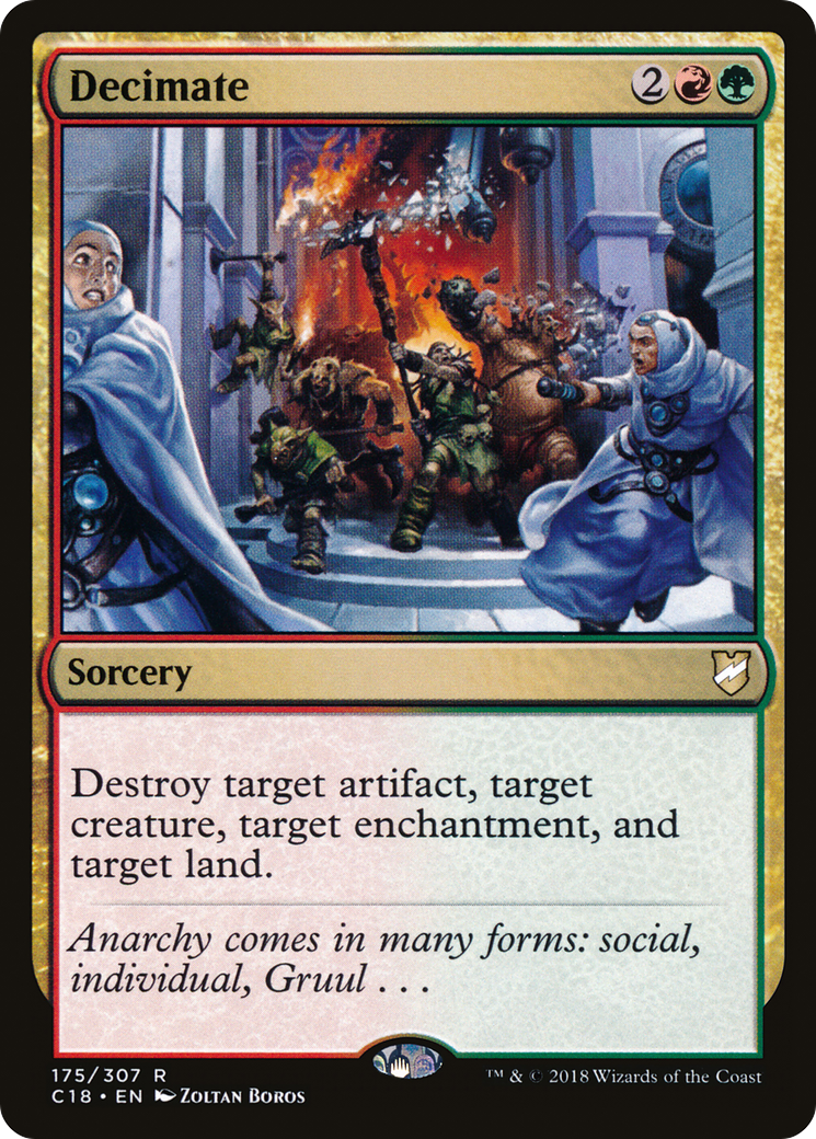 Decimate (C18-175) [Commander 2018]