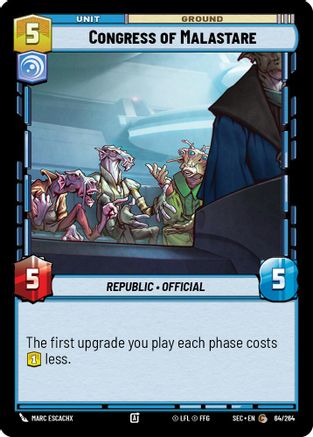 Congress of Malastare (64/264) [Secrets of Power]