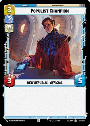 Populist Champion (44/264) [Secrets of Power]