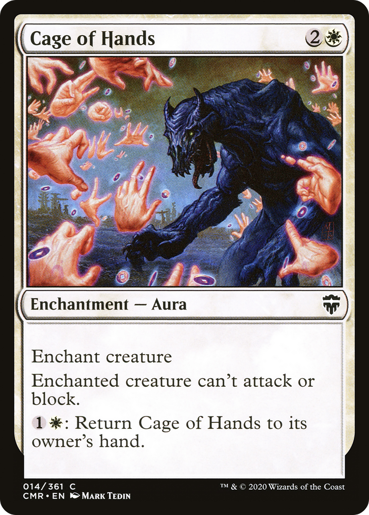 Cage of Hands (CMR-014) [Commander Legends]