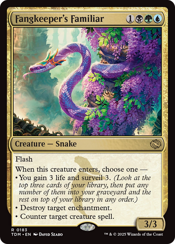 Fangkeeper's Familiar (TDM-183) [Tarkir: Dragonstorm]