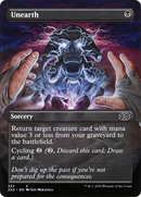 Unearth (Borderless) (2X2-357) [Double Masters 2022]