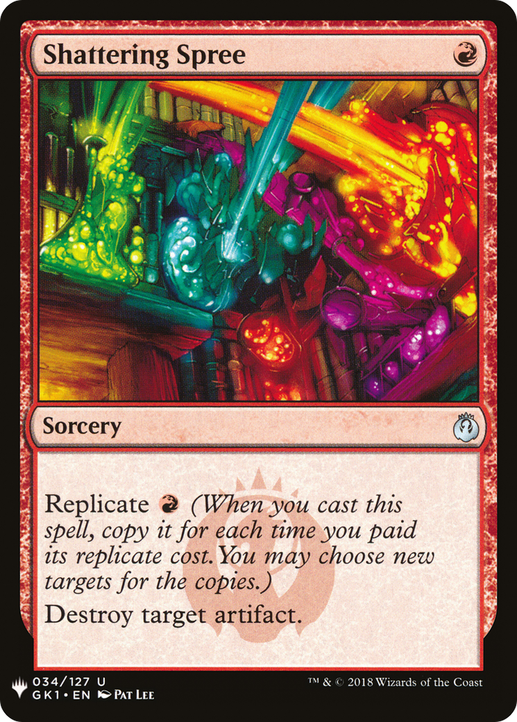 Shattering Spree (LIST-GK1-34) [The List]