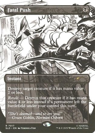 Fatal Push (7017) (SLD-7017) [Secret Lair Drop Series]