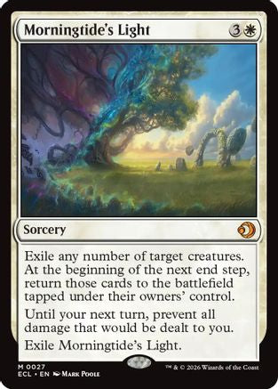 Morningtide's Light (ECL-027) [Lorwyn Eclipsed] Foil