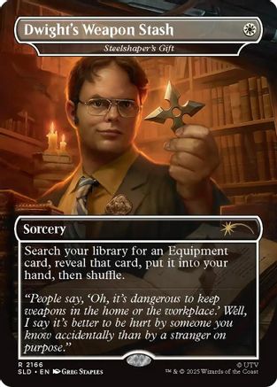 Dwight's Weapon Stash - Steelshaper's Gift (SLD-2166) [Secret Lair Drop Series] Foil