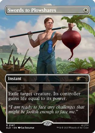 Swords to Plowshares (2167) (SLD-2167) [Secret Lair Drop Series]