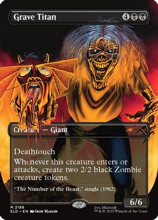 Grave Titan (2188) (SLD-2188) [Secret Lair Drop Series]