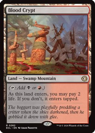 Blood Crypt (ECL-262) [Lorwyn Eclipsed] Foil