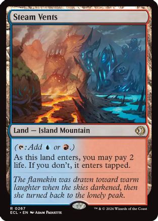 Steam Vents (ECL-267) [Lorwyn Eclipsed]